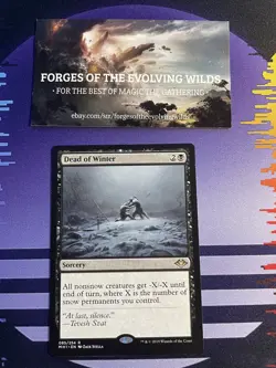 Dead of Winter - MTG - Modern Horizons - MH1 - Image 1
