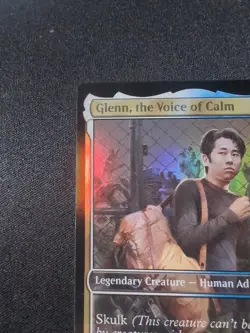 MTG - GLENN, THE VOICE OF CALM - Foil - Secret Lairs. - Free P+P - Image 3