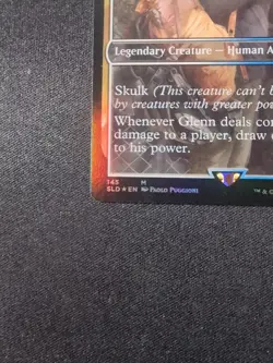 MTG - GLENN, THE VOICE OF CALM - Foil - Secret Lairs. - Free P+P - Image 4