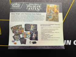 Pokemon TCG Scarlet & Violet Paldean Fates ETB Elite Trainer Box NEW Sealed - Image 2
