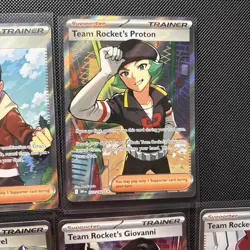 Full Art Trainer Lot of 7 Pokemon Scarlet & Violet Destined Rivals Pack Fresh - Image 3