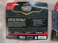 LOT OF 3 Pokemon TCG Paldean Fates Tech Sticker Collection Blister Pack Set NEW! - Image 5