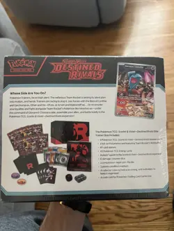 Pokemon TCG Destined Rivals Elite Trainer ETB Box Sealed - Image 2
