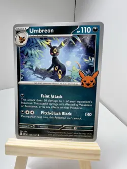 Pokemon TCG - Umbreon 130/197 - Trick or Trade 2024 - Obsidian Flames - NM - Unc - Image 1