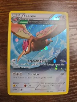 Fearow XY Black Star Promo Holo Rare 4/102 - Pokemon TCG WOTC Vintage 1999 - Image 3