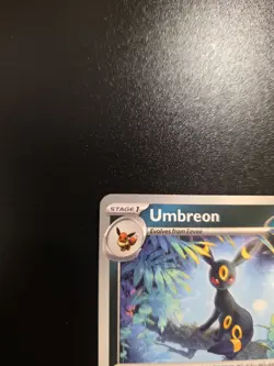 Umbreon 130/197 Obsidian Flames Trick or Trade 2024 NON HOLO Pokemon TCG NM+ 🔥 - Image 2
