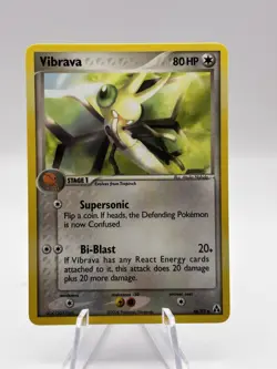 Vibrava 46/92 EX Legend Maker Pokemon NM - Image 1