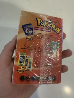 Pokemon COMPLETE/Sealed Base Set 2-Player Starter Set! 1st Edition Machamp Holo - Image 5