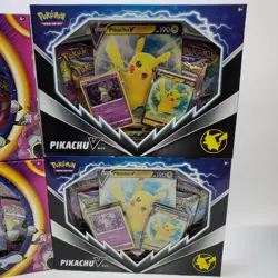 2x Pokemon TCG: Hoopa V Box & 2x Pokemon Pikachu V box - Sealed - Evolving Skies - Image 2