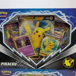 2x Pokemon TCG: Hoopa V Box & 2x Pokemon Pikachu V box - Sealed - Evolving Skies - Image 3