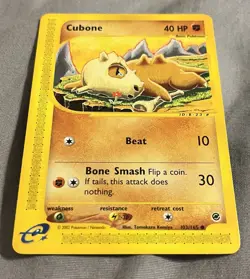 Pokemon TCG Cubone 103/165 Expedition Regular - MINTY ?? ?? Free Shipping! - Image 4