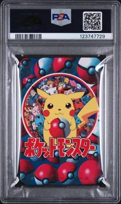 PSA 9 MINT 1998 Pokemon Televi-Kun Eevee Jolteon Vaporeon Flareon 8 of Hearts - Image 2