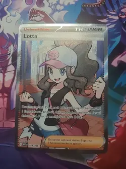 Pokemon Lotta Full Art | Deutsch 164/086 Weisse Flammen |Near Mint - Image 1