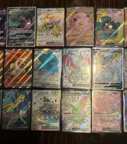 Lot of 24 Full Art Shiny Pokemon V ex Dragapult Blissey Crobat Terapogos & More - Image 3