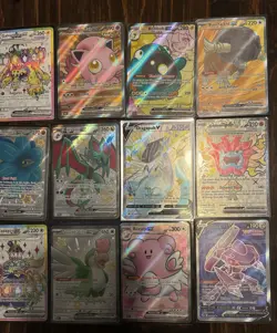 Lot of 24 Full Art Shiny Pokemon V ex Dragapult Blissey Crobat Terapogos & More - Image 4