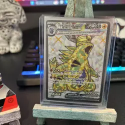 Pokemon Scarlet & Violet Obsidian Flames Booster Pack & Tyranitar EX Ultra Rare - Image 5