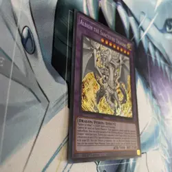 Yu-Gi-Oh Albion the Sanctifire Dragon 1st Edition Secret Rare (CYAC - EN035) - Image 3