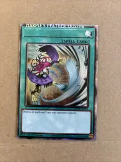 Harpie’s Feather Duster Starlight Rare Name Shift Error MP24-EN016 Yugioh - Image 1