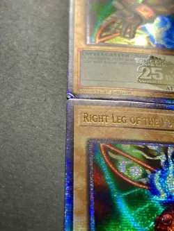 Exodia Set | Quarter Century Secret Rare + Incarnate | Starlight Rare | YuGiOh! - Image 3