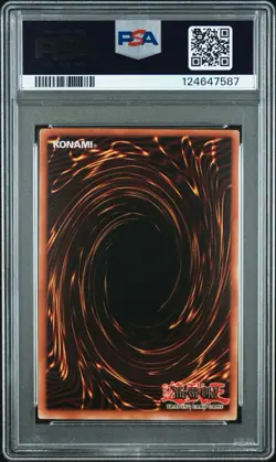 2003 Yu-Gi-Oh! Yata-Garasu Legacy Of Darkness LOD Unlimited Secret Rare PSA 8 - Image 2
