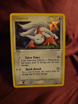 Zangoose Holo 21/106 Ex Emerald Lp Pokemon TCG Rare Card - Image 1