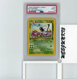 Pokemon Card PSA 9 Butterfree "D" 1st Edition Jungle 33/64 - Image 4