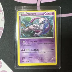 Mewtwo XY100 Holo Rare Black Star Promo NM Pokemon Card TCG - Image 1