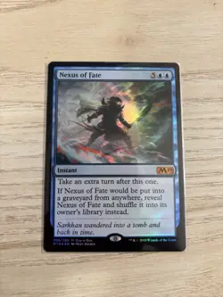 FOIL Nexus of Fate NM English Core Set 2019 MTG Magic Card - Image 1