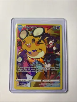 Dedenne TG07/TG30 Full Art Ultra Rare Brilliant Stars Trainer Gallery Pokemon NM - Image 1
