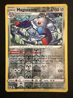POKEMON TCG: MAGNEZONE 107/189 ASTRAL RADIANCE REVERSE HOLO CARD NM - Image 1
