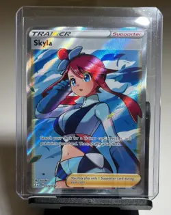 Skyla 072/072 - Shining Fates - Ultra Rare Holo Pokemon Card Near Mint - Image 1
