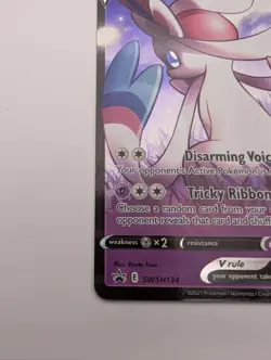 Dark Sylveon V SWSH134 SWSH: Sword & Shield Promo Cards Holo - Image 4