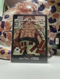 One Piece Two Legends Don!! Card Alt Art Edward Newgate OP08 English - Image 1