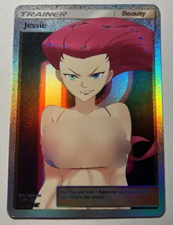 SEXY HEROINE WAIFU Jessie POKEMON ACG PREMIUM HOLOFOIL CARD NM - Image 1
