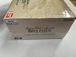 One Piece Card EB02 25th Collection Booster Box New Sealed PSA English OVP #2 - Image 3