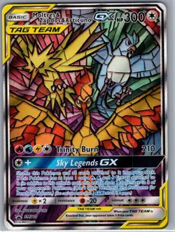 Moltres & Zapdos & Articuno GX SM210 SM Promos - Pokemon Card - NM - Image 1