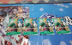 ZORO X 4 PR PROMO ONE PIECE TCG JAPANESE - Image 1