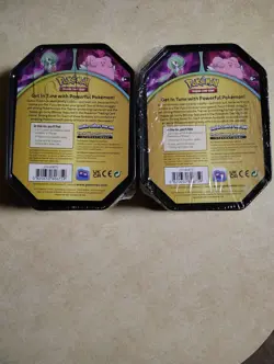 POKEMON BLISSEY & GARDEVOIR TINS: 3 packs per tin, 10 cards per pack, + promos - Image 2