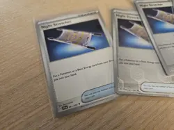 4x Night Stretcher 061/064 3x Reverse Holo Shrouded Fable Pokemon Card Playset - Image 2