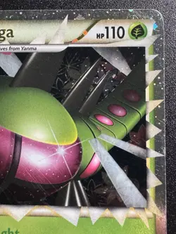 Yanmega Prime 98/102 HGSS Triumphant Pokemon Card Holo Foil Rare Near Mint - Image 4