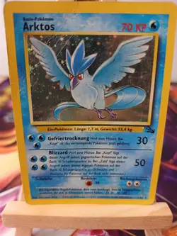 Arktos 2/62 Holo Fossil Set Deutsch VG Pokemon - Image 1