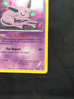 Pokemon Cards: Black and White Promo: Espeon BW92 - Image 5