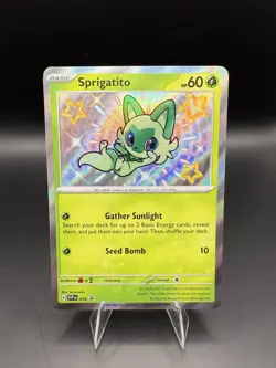 Sprigatito 076 Sv: Scarlet & Violet Promo Cards Holo - Image 1