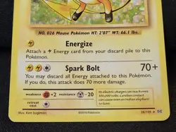 Pokemon Evolutions Raichu Holo Foil Rare Card 36/108 XY TCG 2016 LP - Image 4