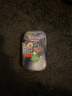 pokemon trading cards tin w/cards - Image 2