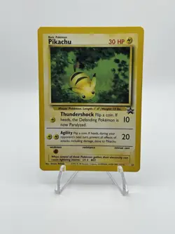 Pokemon Card - Pikachu WoTC Promo Black Star #27 Promo - Image 1