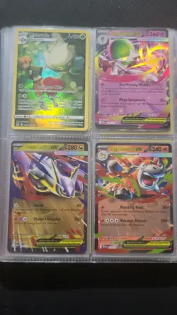 Pokemon Card Binder Collection 40+ ULTRA RARES 200+ HOLOS Booster Packs and Bulk - Image 5