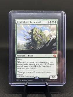 Craterhoof Behemoth Tarkir: Dragonstorm Regular - Image 1