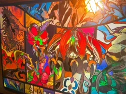 Shards Of The Hive, a Hand-pressed Foil Slivers Playmat by XVIICE - Image 3