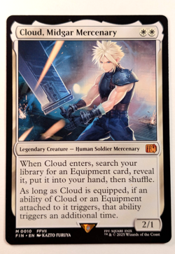 Cloud, Midgar Mercenary Final Fantasy (FIN) - Regular NM - Image 1